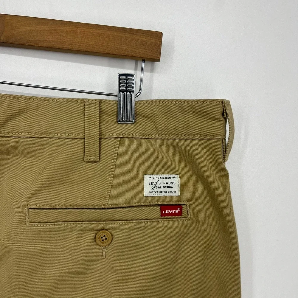 Levi's XX‎ Chino Pants Men's Size 40 Khaki Straight Leg Cotton Blend